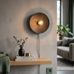 By Boo Wandlamp Horus Small - Zwart van By-Boo
