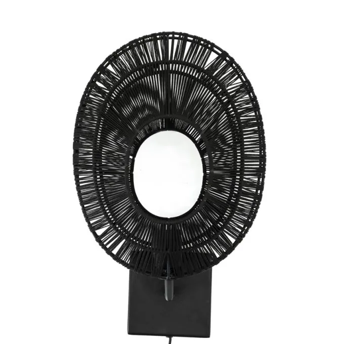 By Boo Wandlamp Ovo - Stijlvolle zwarte wandlamp van By Boo