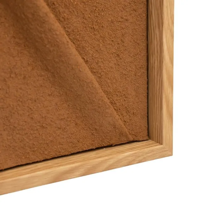 By Boo Wandornament Veck 70x140 cm - caramel