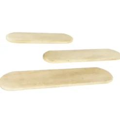 By Boo Wandplank Tre 2 mango 69 cm – naturel