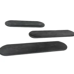 By Boo Wandplank Tre 1 mango 49 cm – zwart