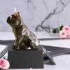 Candellana Kaars Bulldog antiek brass