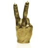 Candellana Kaars Hand Peace goud