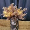 Countryfield Astilbe boeket met LED verlichting donkerbruin