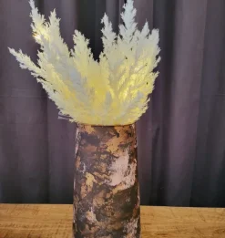 Countryfield Astilbe boeket met LED verlichting wit - Sfeervolle kunstbloemen
