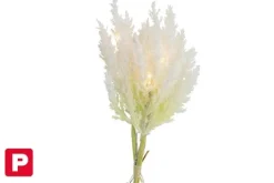 Countryfield Astilbe boeket met LED verlichting wit - Sfeervolle kunstbloemen