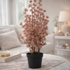 Countryfield Bloem in pot Clematis alpina L oud roze 16 x 16 x 66 cm