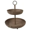 Countryfield Etagere 2l Dusan L bruin- 34 x 34 x 40 CM
