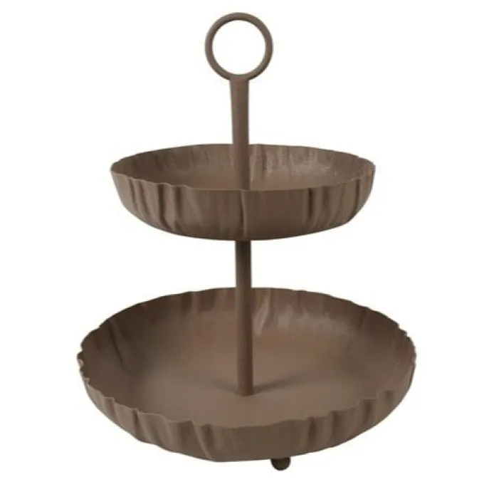 Countryfield Etagere 2l Dusan L bruin- 34 x 34 x 40 CM