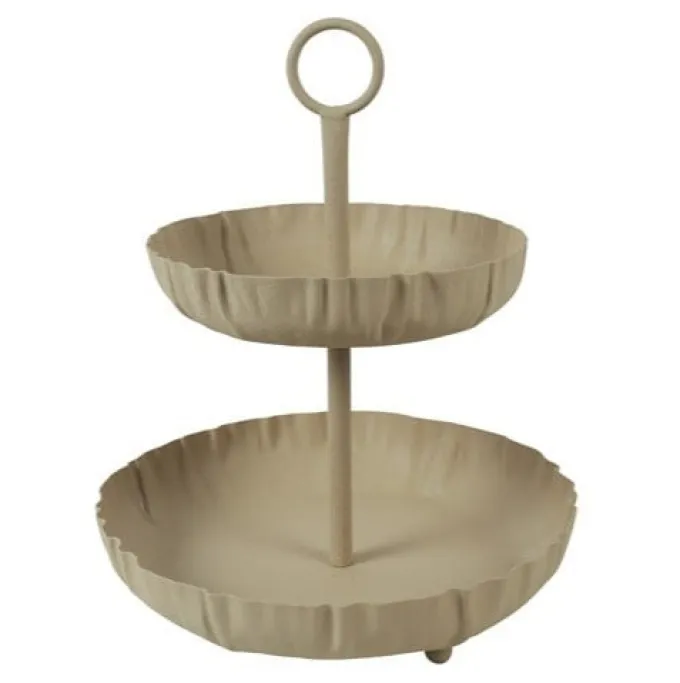 Countryfield Etagere 2l Dusan L crème- 34 x 34 x 40 CM