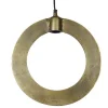 Countryfield Hanglamp E27 Largo L messing - Stijlvolle Messing Hanglamp