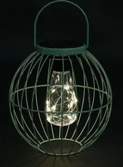 Countryfield Hanglamp LED solar Arli L groen
