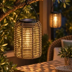 Countryfield Hanglamp solar LED Dara L naturel