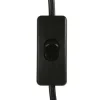 Countryfield Industriële Tafellamp E27 Eggy Zwart/Goud op Pootjes - Sfeervolle Verlichting