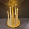 Countryfield Kegelkaars Ø5CM LED Lyon M goud