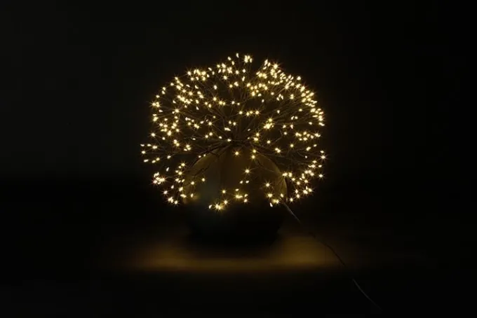 Countryfield Kerstverlichting LED timer Apollo zwart - 2 afmetingen
