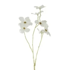 Countryfield Kunstbloem Sparkly Cornus S wit