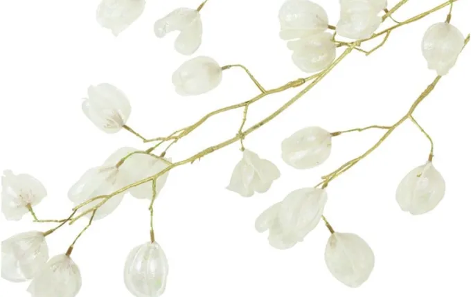 Countryfield Kunstbloem Sparkly Abutilon S wit