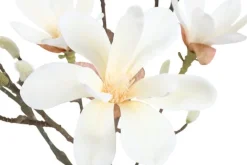 Countryfield Kunstplant Magnolia S wit 54 cm hoog