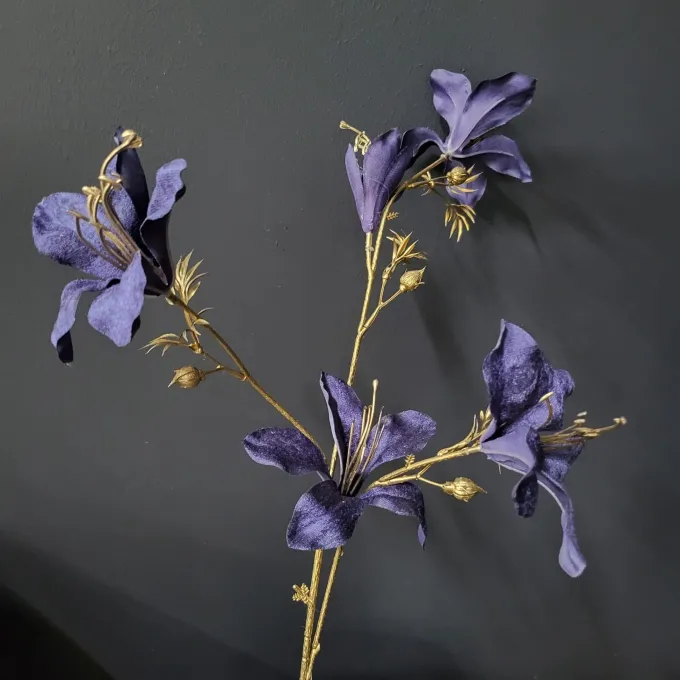 Countryfield Kunsttak Bauhinia donkerblauw