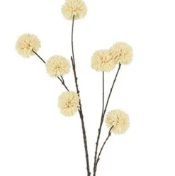 Countryfield Kunsttak Bloem Chrysanthemum wit - 77 x 42 x 107 cm