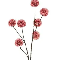 Countryfield Kunsttak Bloem Chrysanthemum roze - 77 x 42 x 107 cm