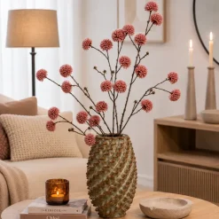 Countryfield Kunsttak Chrysanthemum santini roze -57 x 53 x 113 cm