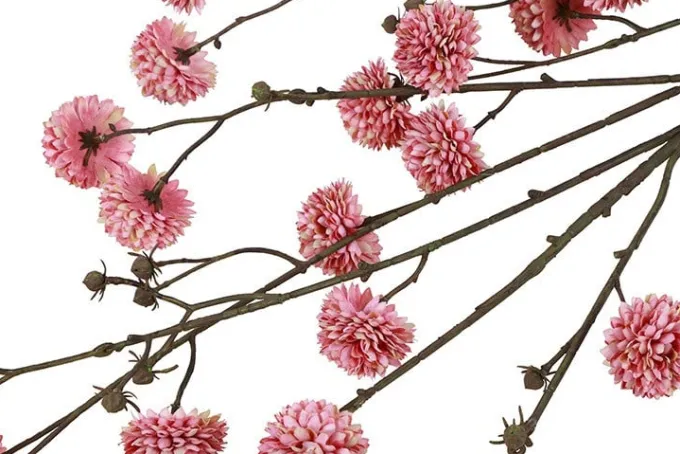 Countryfield Kunsttak Chrysanthemum santini roze -57 x 53 x 113 cm