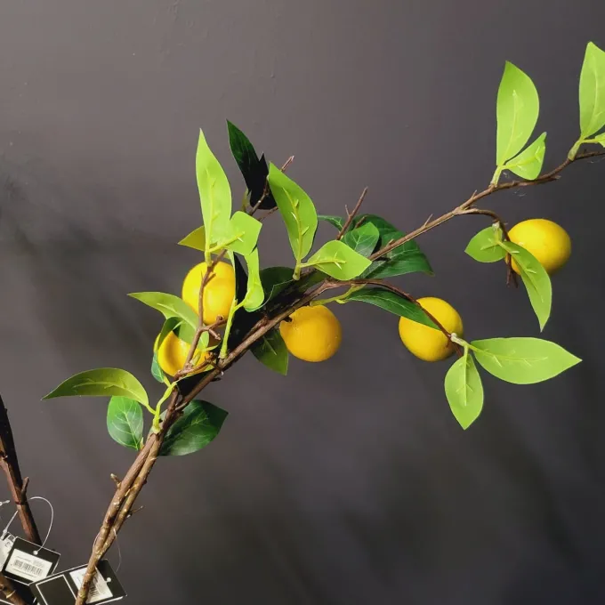 Countryfield Kunsttak Citrus lemon geel