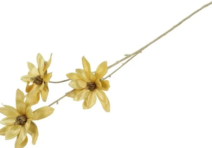Countryfield Kunsttak Magnolia geel / goud