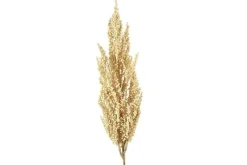 Countryfield Kunsttak Sorghum beige - Sfeervolle zijden tak voor in de vaas