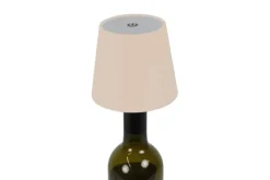 Countryfield Lamp touch flessenkurk LED Lux creme