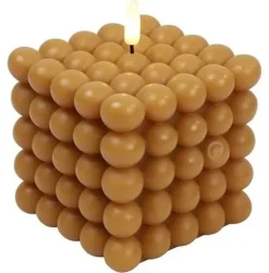 Countryfield LED Kaars Lyon bolletjes amber L
