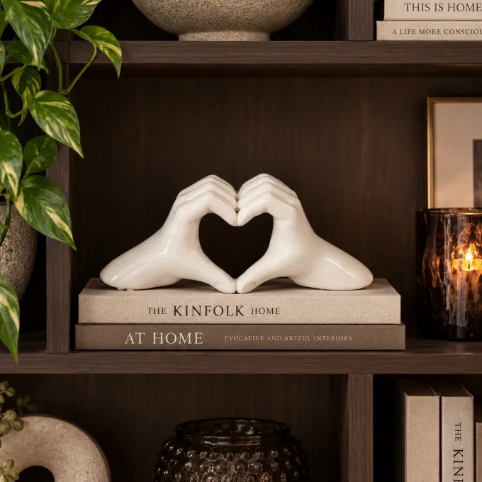 Countryfield Ornament hands love Faron S wit