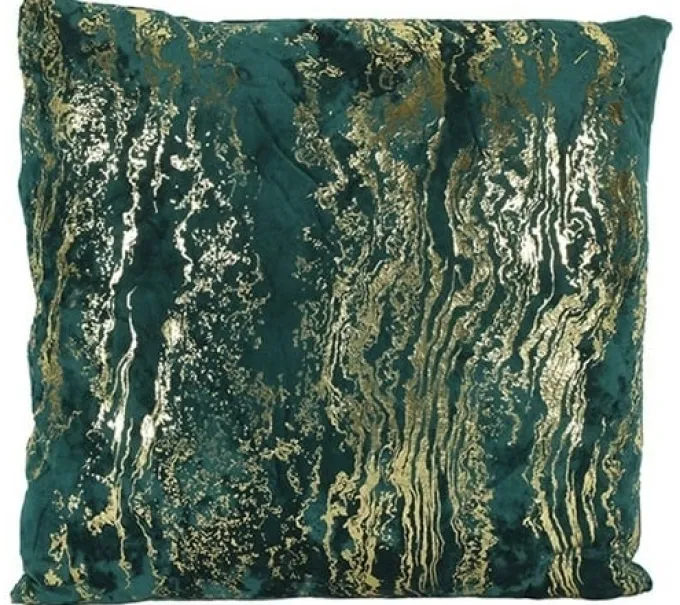 Countryfield Sierkussen Dorrin groen 45x45 cm