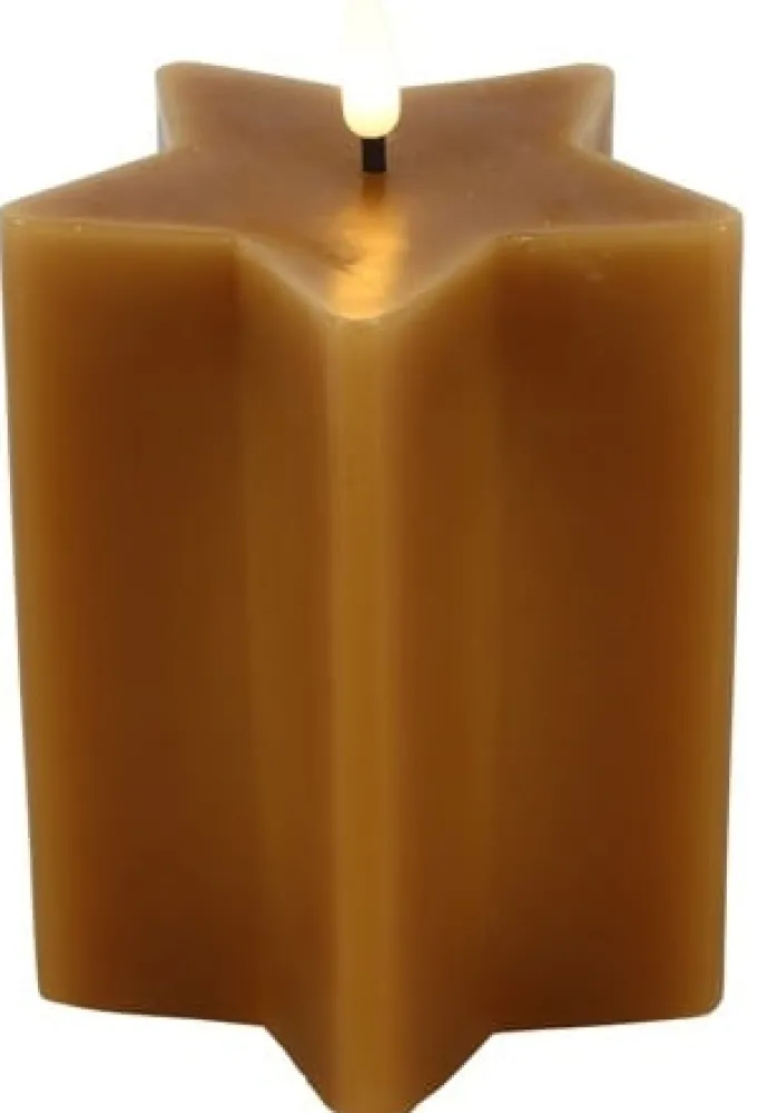 Countryfield Ster kaars LED Lyon M amber