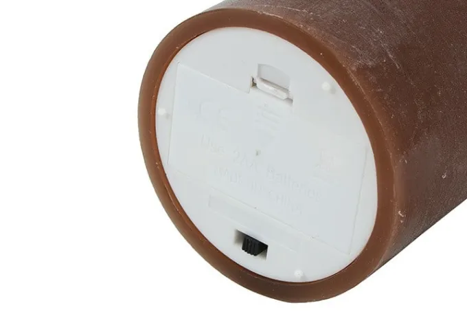 Countryfield Stompkaars Lyon LED Ø 7,5 cm - 20 cm bruin