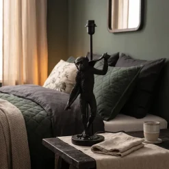 Countryfield Tafellamp Aap Douche Orwell Zwart - Stoere Dierenlamp