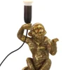 Countryfield Tafellamp E14 Cheeta zittend goud inclusief lichtbron