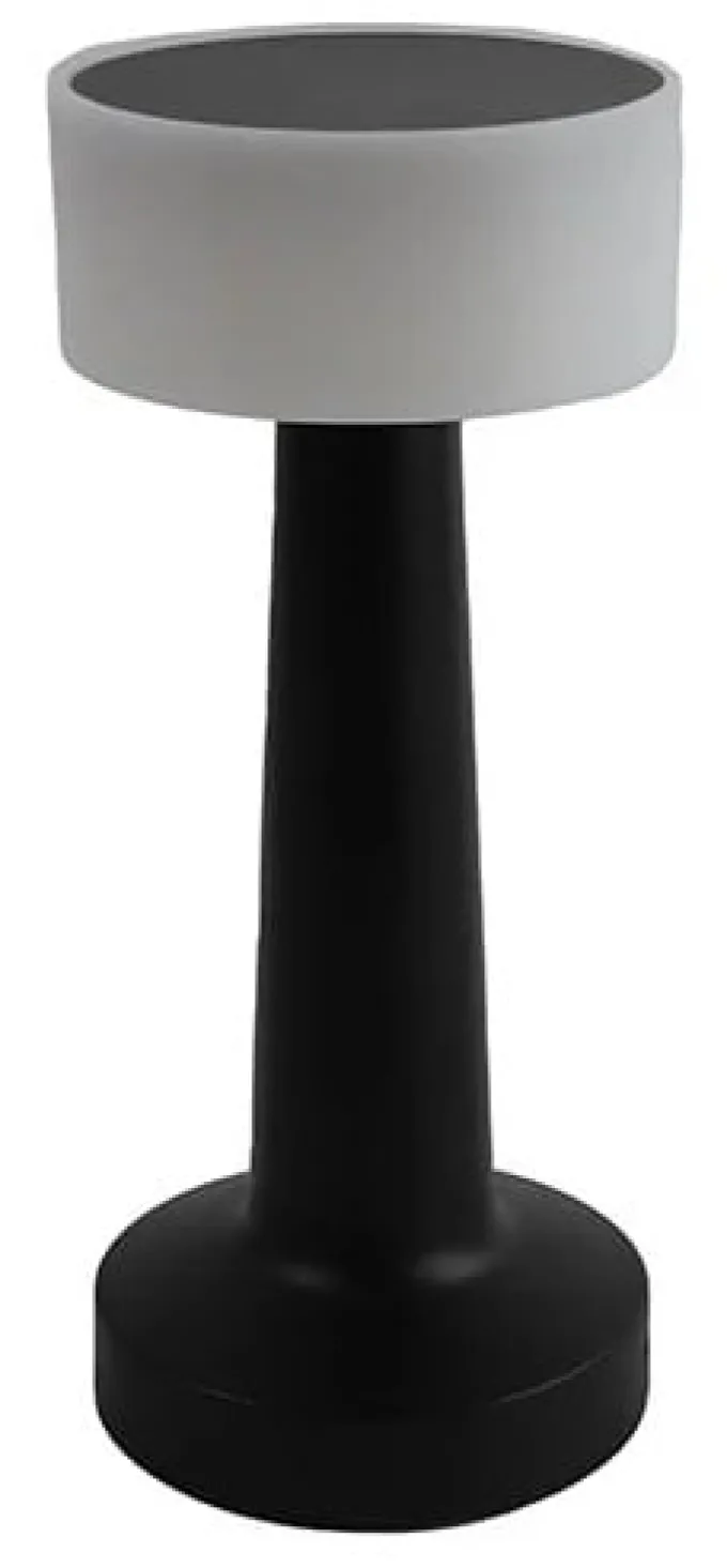 Countryfield Tafellamp Lampa zwart / wit oplaadbaar