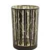 Countryfield Theelicht Ginie XL zwart - Sfeervol Bosdesign