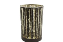 Countryfield Theelicht Ginie XL zwart - Sfeervol Bosdesign