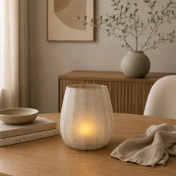 Countryfield Vaas bol Reina L mat lichtbruin