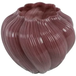 Countryfield Vaas bol Shanti paars-25 x 25 x 24 cm