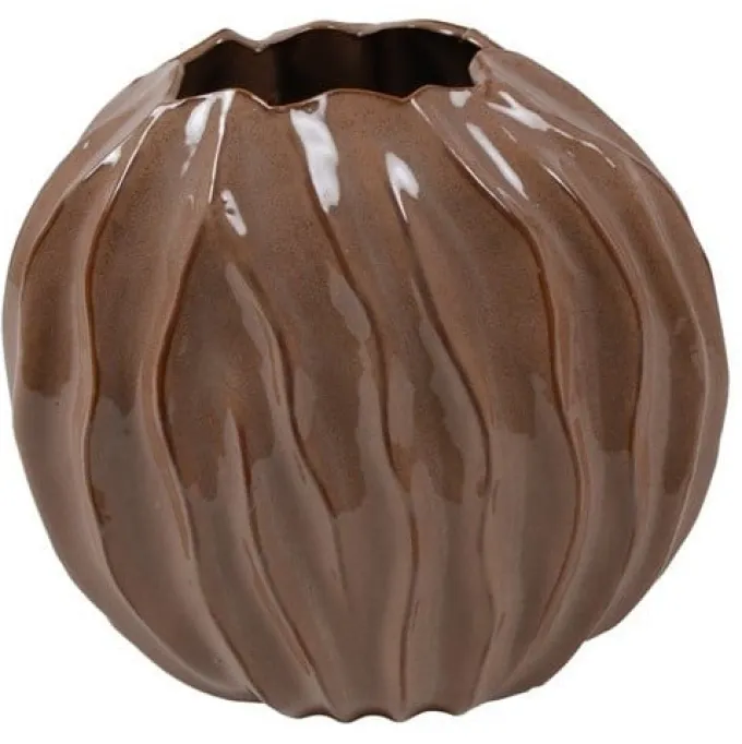 Countryfield Vaas ovaal Korali M bruin - 35 x 17 x 34 cm