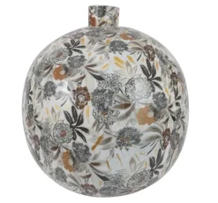 Countryfield Vaas Peony L bruin/wit rond