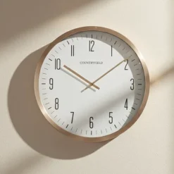 Countryfield Wandklok Antoin M goud / wit