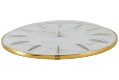 Countryfield Wandklok Bellamy wit marmer Ø 35 cm