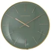 Countryfield Wandklok Bellamy groen Ø 35 cm