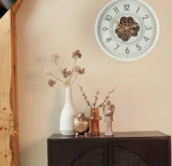 Countryfield Wandklok Celestial L wit - Ø 66 cm